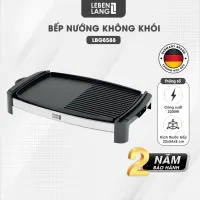 Bếp nướng điện không khói LEBENLANG LBG8588 2200W, vỉ nướng chống dính, nướng nhanh, bảo hành 1 đổi 1 trong 24 tháng - hàng chính hãng